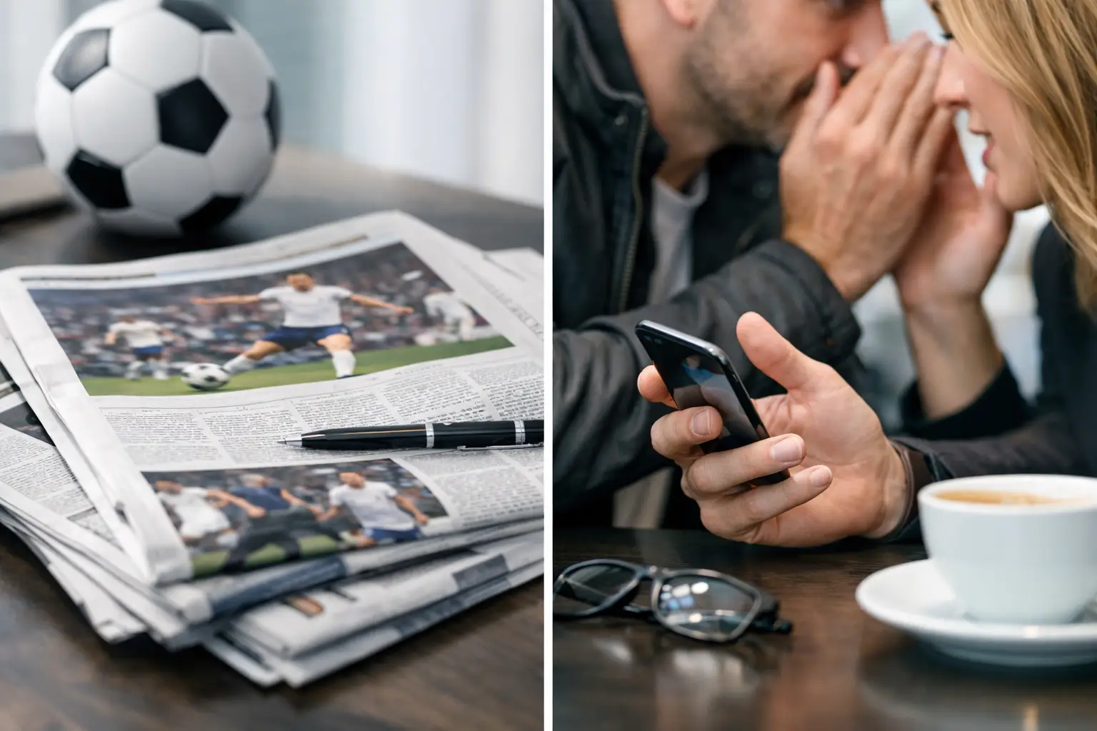 Football Headlines vs Transfer Gossip